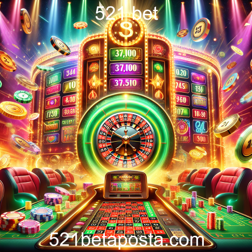 Jackpots Gigantes: A Emoção dos Jogos Online no 521 Bet